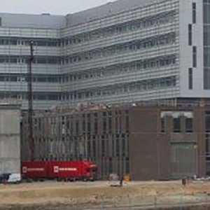Nyt Aalborg Universitetshospital (NAU) byggeplads